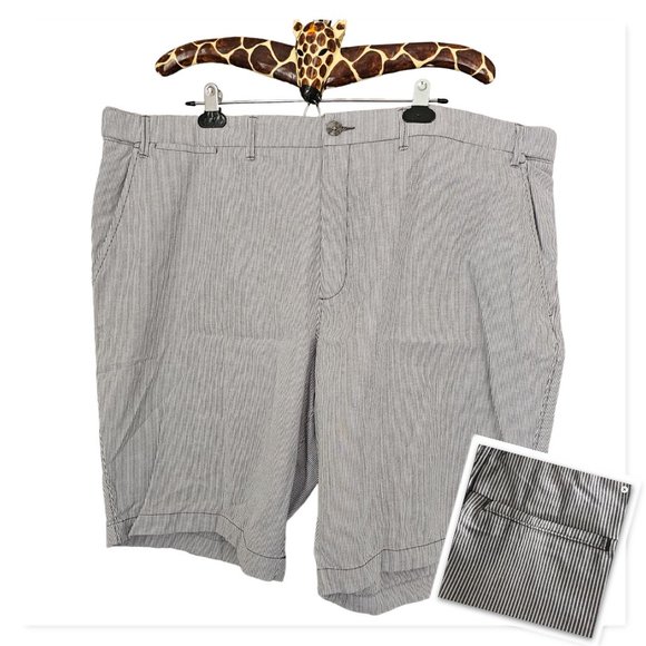 NWT Goodfellow & Co Flat-Front Linden Shorts hidden expandable waist 100% Cotton - Picture 1 of 16